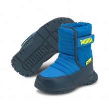 Puma Winterstiefel Nieve (wasserabweisend/gefüttert) blau Kleinkinder